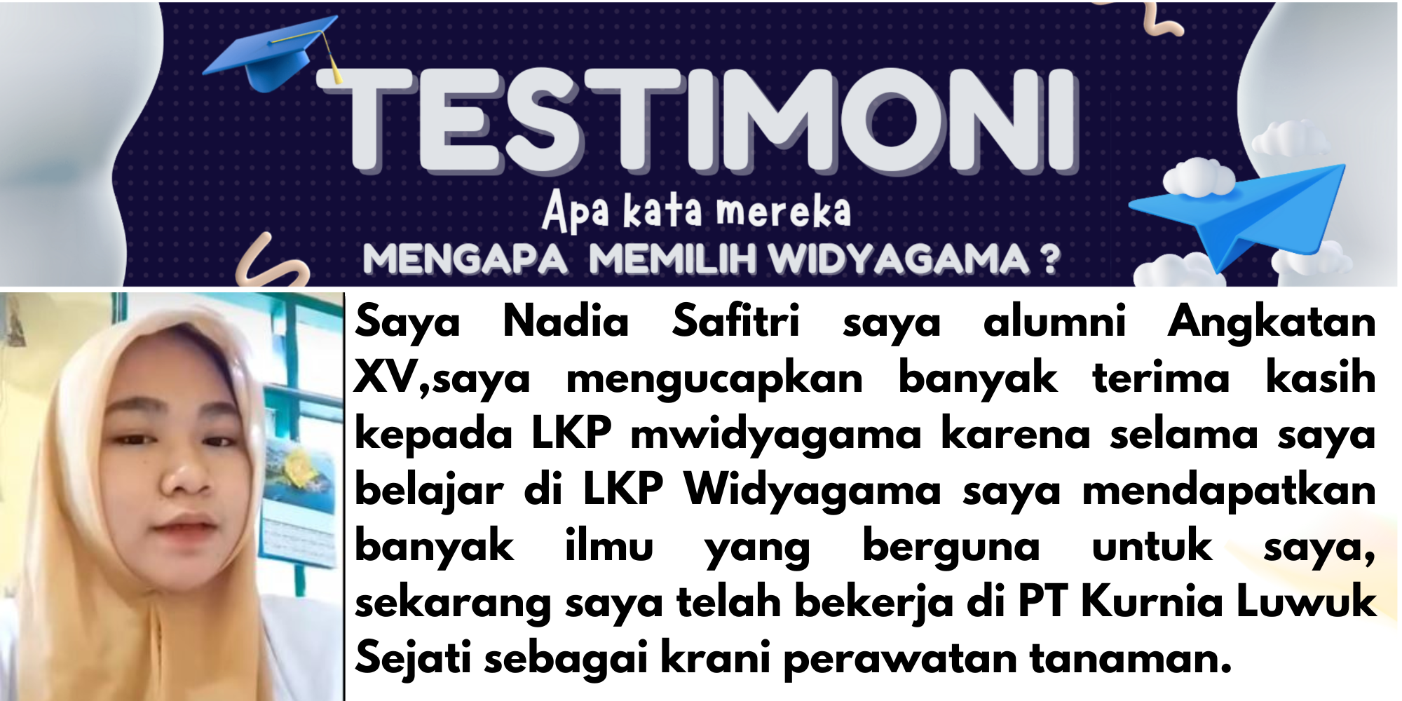 ulasan peserta lulusan kursus komputer bahasa inggris fec jatinangor